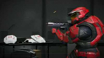 [gunshot booms] - Red vs. Blue: Restoration