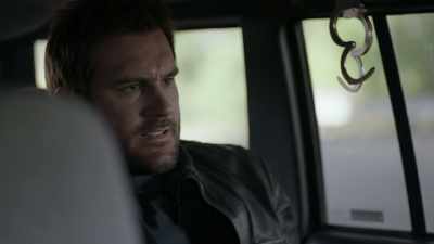 [gunshot] [car honks] - Taken