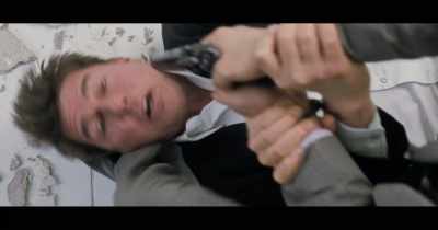 - (Gunshot)
(Gasps) - Mission: Impossible   Fallout