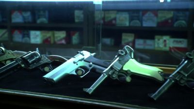 (gunshot, glass shatters) - CSI: Crime Scene Investigation