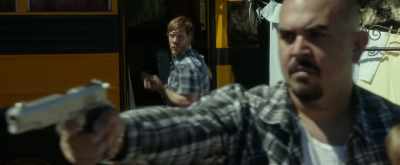- ( gunshot )
- Oh! - Smartass