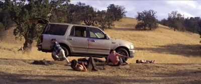 [gunshot] - Downrange