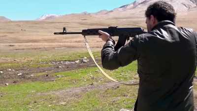 (GUNSHOT)
Uh-huh, pa-pow, you got it.
What? - From Russia to Iran: Crossing Wild Frontier