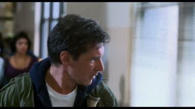 - Gunshot wound to the left shoulder. - The Fugitive