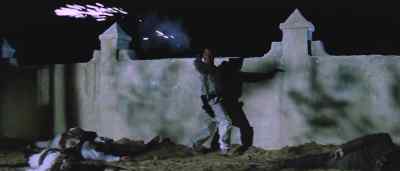(gunshots blasting) - A Town Called Hell