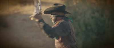 -[gunshots]
-[bottles shatters] - Outlaw Johnny Black