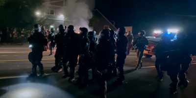 -(gunshots)
-(people shouting) - Stopping the Steal