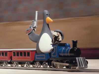 [gunshots] - The Wrong Trousers