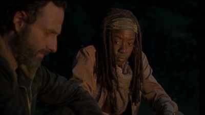 Gurira: They first met
as reluctant allies, - The Walking Dead: The Return