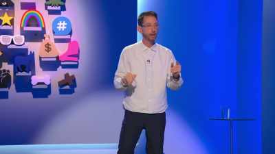 Guy comes in and they go,
"Before we sell you this weapon, - Neal Brennan: Blocks