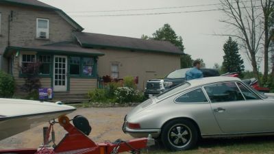 - Guy spends a lot
on his yard art. - Private Eyes