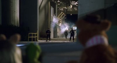 Guys we gotta get through that door - Muppets from Space
