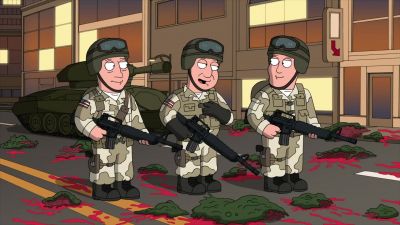 Guys, guys, guys, - Family Guy