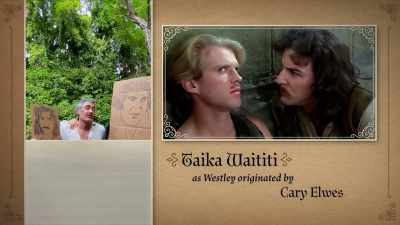 Guys, guys,
I'm gonna need a sword eventually. - Home Movie: The Princess Bride