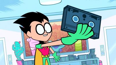 Guys, I stayed up all night
making this amazing video - Teen Titans Go!
