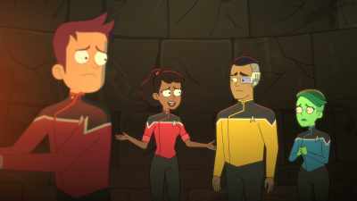 Guys, this is basically a resort - Star Trek: Lower Decks