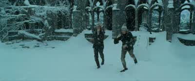 Oh clever HarryBut not clever enoughBesides we've got a better wayHARRY Guys come onI'm trying to get to HogsmeadeBOTH We knowDon't worry We'll get you thereWe'll show you a quicker wayIf you pipe downOw Aw bless him - Harry Potter and the Prisoner of Azkaban