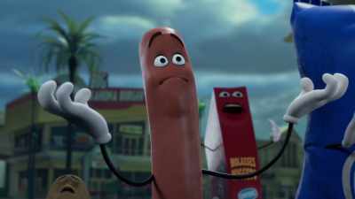 - Guys, please don't do this!
- You're going backwards. - Sausage Party: Foodtopia