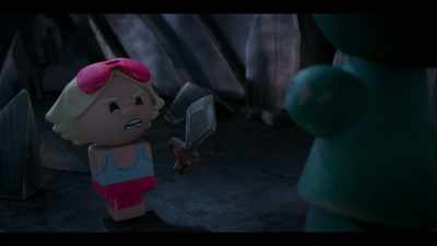 - Guys, remember,
don't look them in the eye! Shing! - Crossing Swords