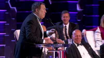 Guys tag-teaming her
from behind, - Comedy Central Roast of Bruce Willis
