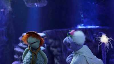 Guys, there's something
I need to show you all, - Fraggle Rock: Back to the Rock