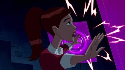 - Gwen: [ GASPS ]
GUYS? - Ben 10: Ultimate Alien