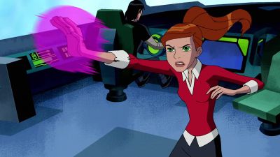 Gwen: [ GRUNTING ]
Kevin: UGH! - Ben 10: Ultimate Alien