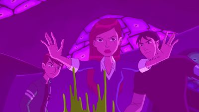 >> Gwen: HOW ABOUT WE FIGHT THEM - Ben 10: Alien Force