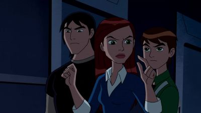 >> Gwen: IN HERE. - Ben 10: Alien Force
