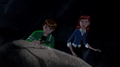 >> Gwen: STAY OUT HERE AND GUARD - Ben 10: Alien Force