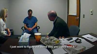 \h\h- The one thing
he had any control - Interrogation Raw