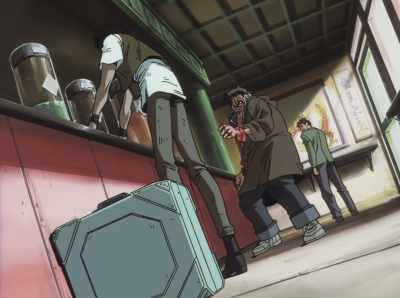 H-Hey, what's your problem?
You wanna fight or something? - Cowboy Bebop