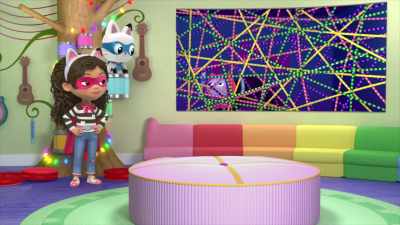 Ha-ha! Alright, now.
Keep playing those beats, guys! - Gabby's Dollhouse