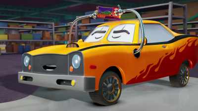-Ha-ha!
-[engine revs] - Firebuds
