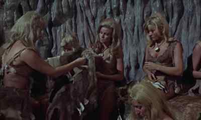 - Ha ha ha!
- Ha ha ha! - One Million Years B C
