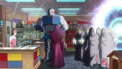♪ Ha ha ha! ♪ - Kite Man: Hell Yeah!