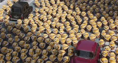Ha-ha-ha, you imbecile. - Minions