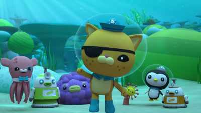 Ha ha, it’s time for coral slime. - Octonauts and the Great Barrier Reef