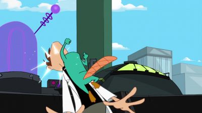 Ha-ha! Look at you.
You're just a bottom. - Phineas and Ferb