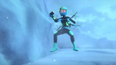 Ha-ha! Ooh! That was an icy one, huh? - Fast & Furious Spy Racers