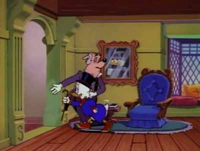 Ha ha! You can't
fool me, Scroogie! - DuckTales