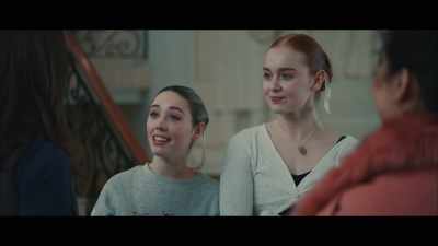 - Ha.
(Hannah chuckles) - The Red Shoes: Next Step