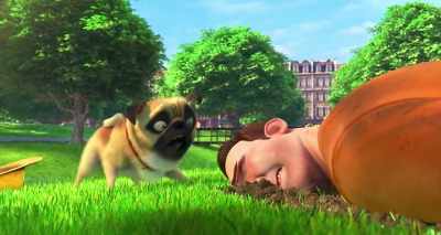 Ha! Now we both got a squished-in face. - The Nut Job 2: Nutty by Nature