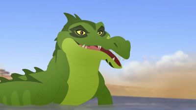 Ha! Reverse tail whip's no good - The Lion Guard