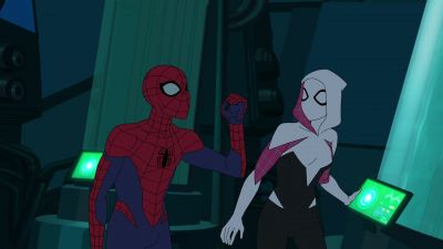 Ha! The score: spiders three,
shark hybrids zip! - Marvel's Spider-Man