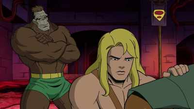 -Ha! Then leave him. He has failed.
-I won't abandon him. - DC Showcase: Kamandi: The Last Boy on Earth!