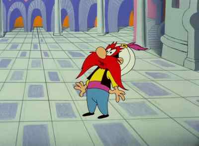 HA! TWO CAN PLAY
AT THAT GAME! - Bugs Bunny's 3rd Movie: 1001 Rabbit Tales