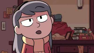 Ha! Well, I don't drag people
into dangerous situations - Hilda