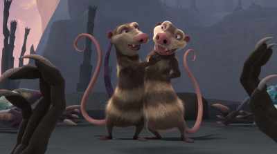 Ha, what do you know, Eddie?
We do have a superpower. - The Ice Age Adventures of Buck Wild