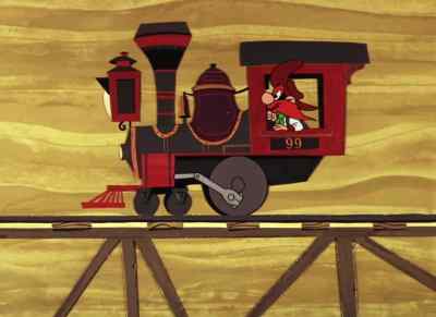 Ha! this will stop him. - The Looney, Looney, Looney Bugs Bunny Movie